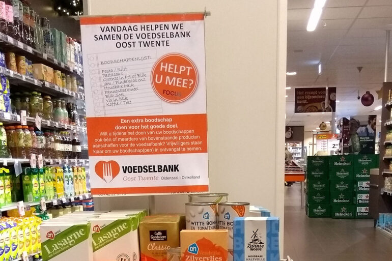Voedselbank Twente Oost: Nieuws: Supermarkt actie 2020