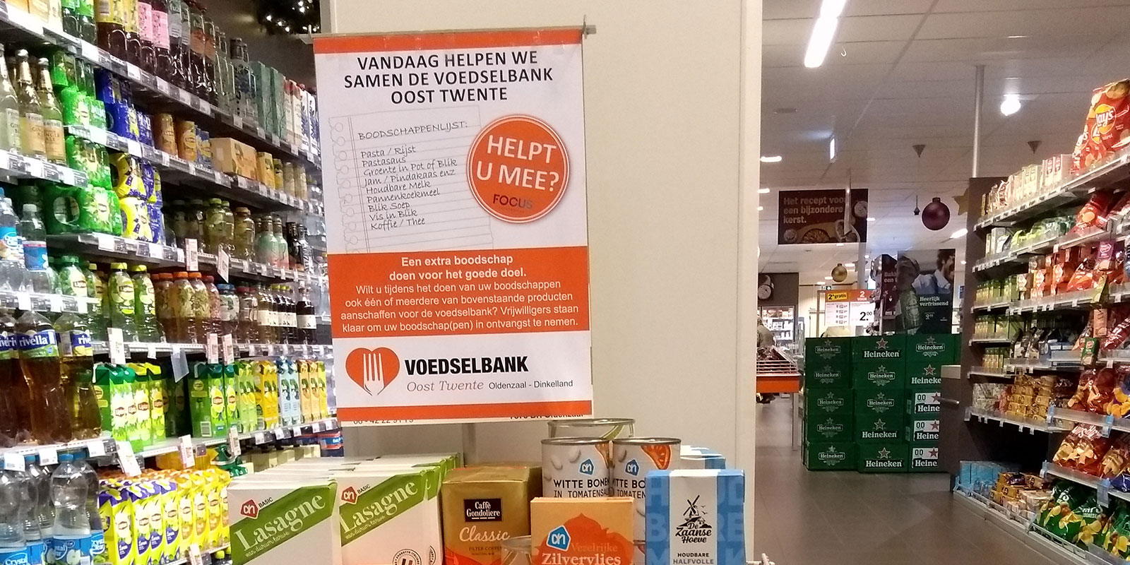 Voedselbank Twente Oost: Nieuws: Supermarkt actie 2020
