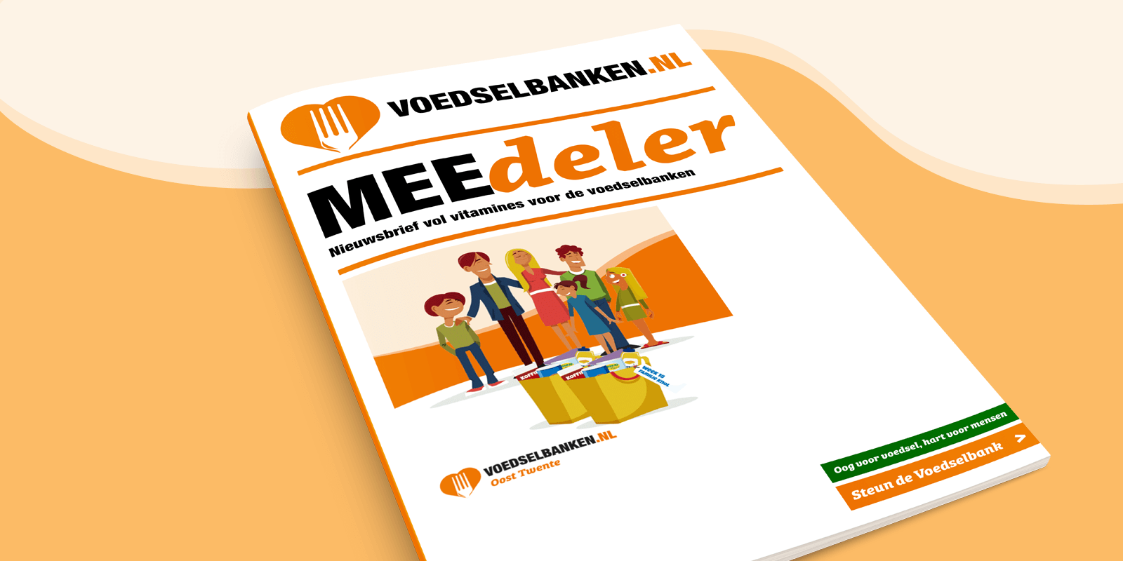 MEEdeler, Het online magazine voor alle vrijwilligers van de voedselbanken!