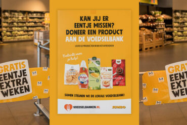 Jumbo Oldenzaal Voedselbank Oost Twente actie, Björn Kuipers toont maatschappelijke betrokkenheid.