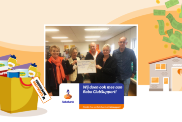 Rabo ClubSupport cheque voor Voedselbank Oost Twente